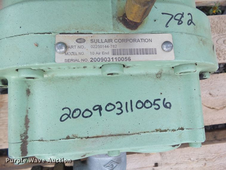 image for item EM9829 2009 Vanair UDSM air compressor