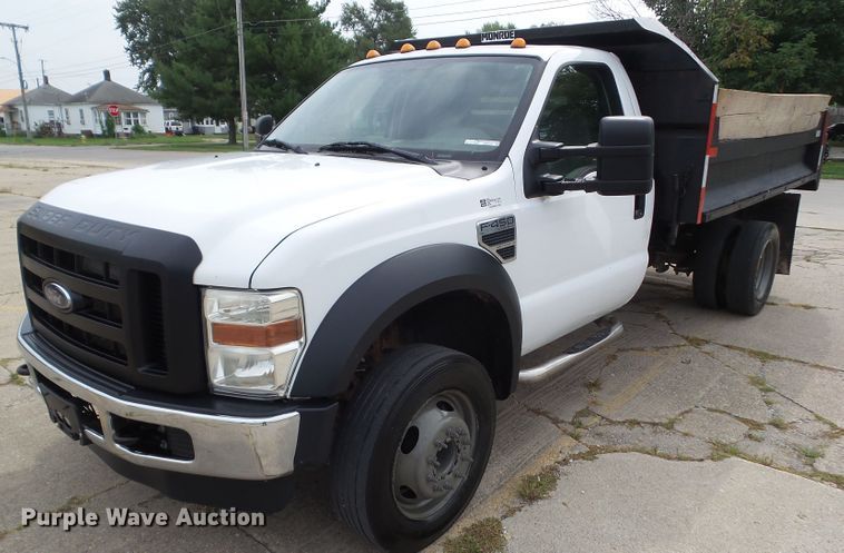 image for item EM9830 2008 Ford F450 Super Duty dump truck