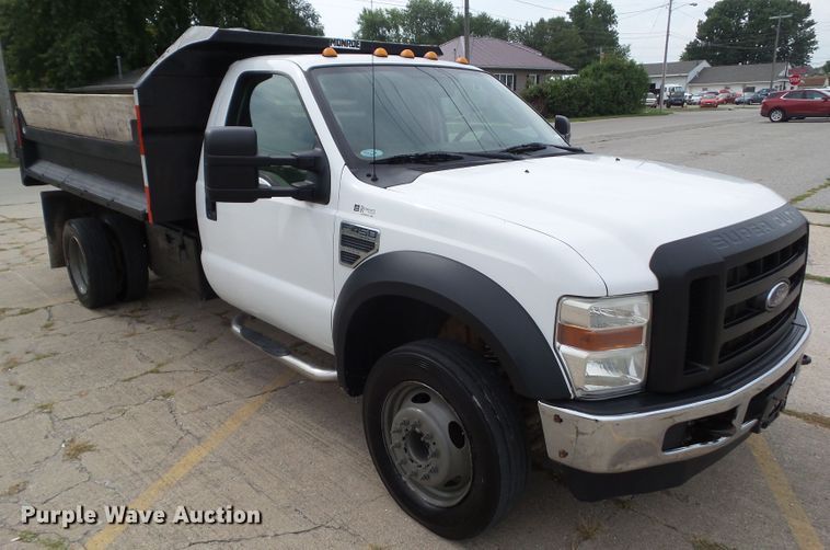 image for item EM9830 2008 Ford F450 Super Duty dump truck