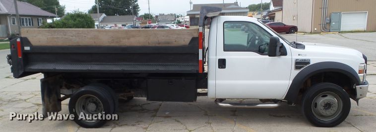 image for item EM9830 2008 Ford F450 Super Duty dump truck