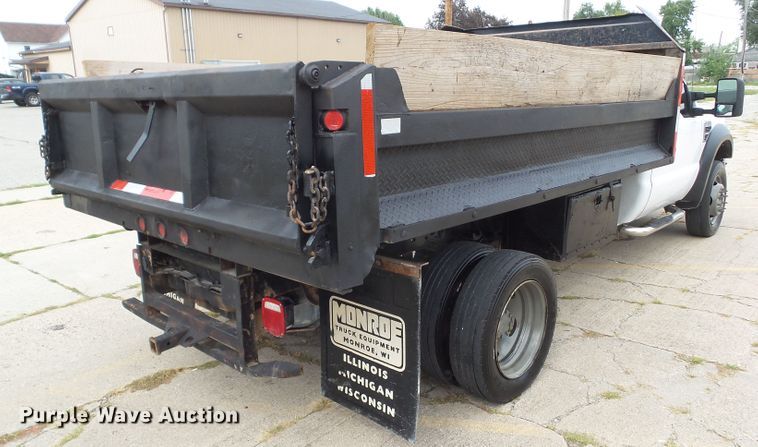 image for item EM9830 2008 Ford F450 Super Duty dump truck