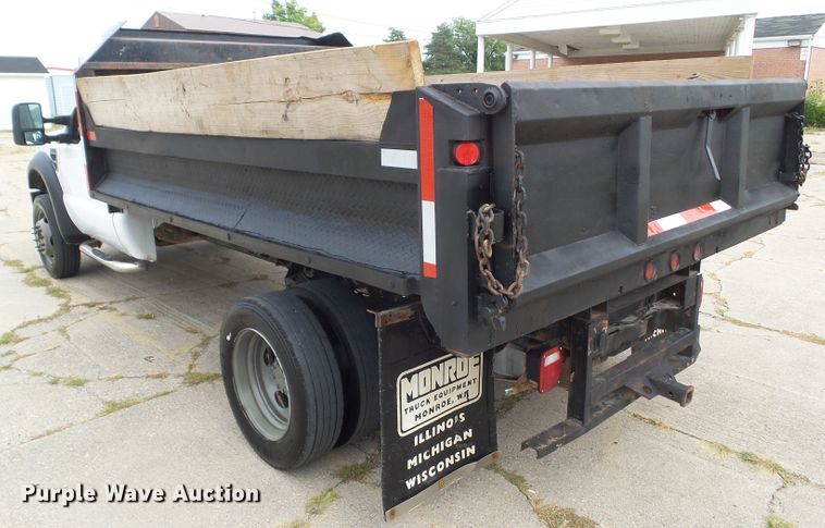 image for item EM9830 2008 Ford F450 Super Duty dump truck