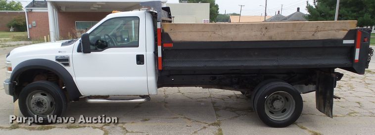 image for item EM9830 2008 Ford F450 Super Duty dump truck