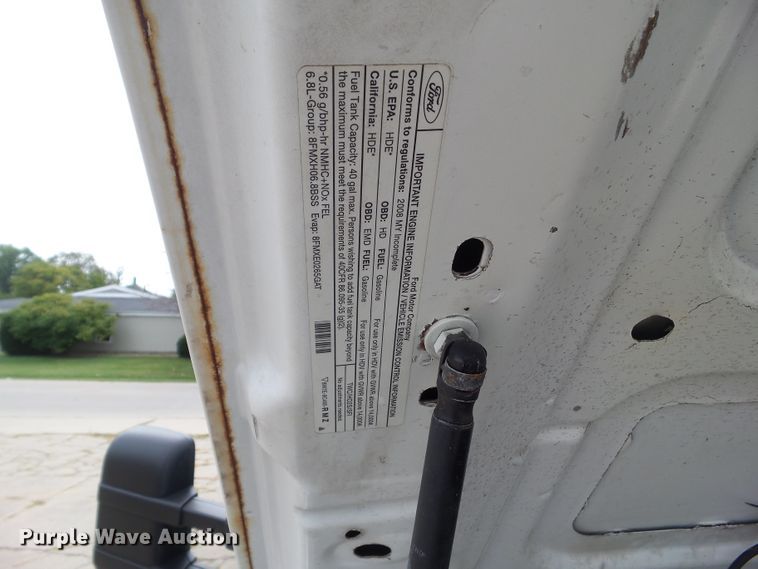 image for item EM9830 2008 Ford F450 Super Duty dump truck