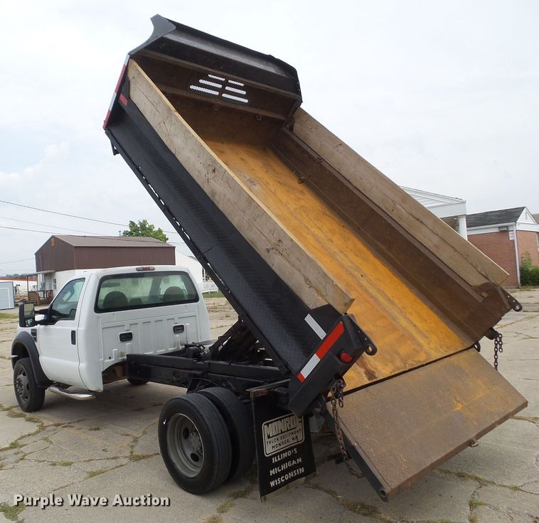 image for item EM9830 2008 Ford F450 Super Duty dump truck