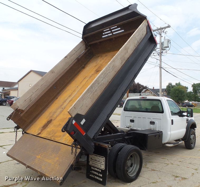 image for item EM9830 2008 Ford F450 Super Duty dump truck