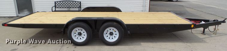 image for item EM9831 2020 Hull Porter TM182 tilt deck utility trailer