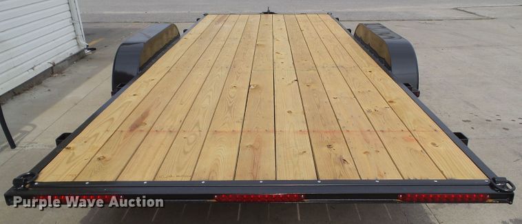 image for item EM9831 2020 Hull Porter TM182 tilt deck utility trailer