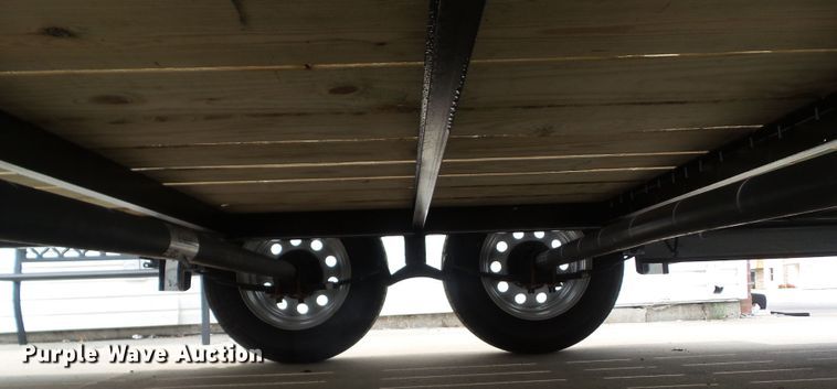 image for item EM9831 2020 Hull Porter TM182 tilt deck utility trailer