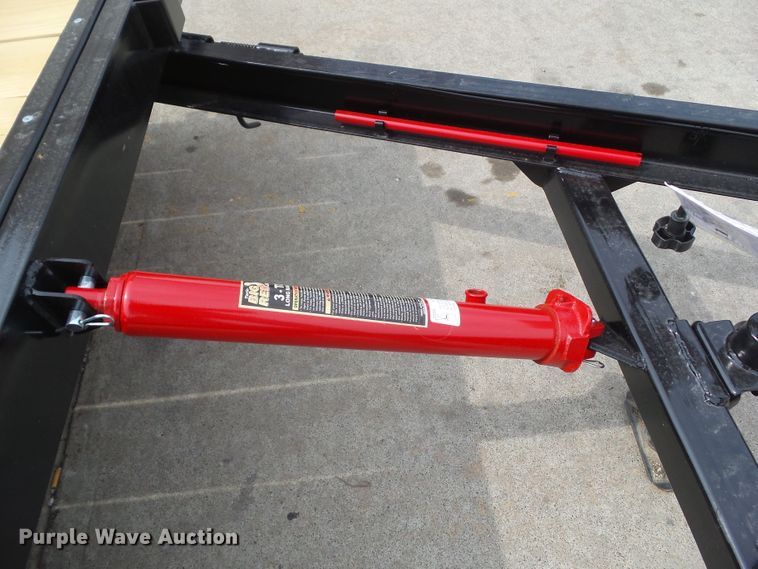 image for item EM9831 2020 Hull Porter TM182 tilt deck utility trailer