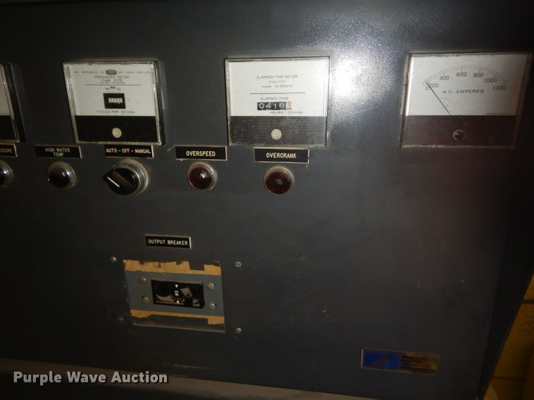 image for item FG9807 Waukesha generator