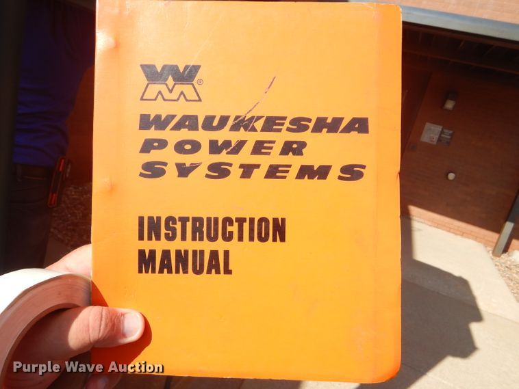 image for item FG9807 Waukesha generator