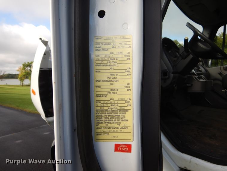 image for item FU9502 2007 Freightliner Business Class M2 dump truck