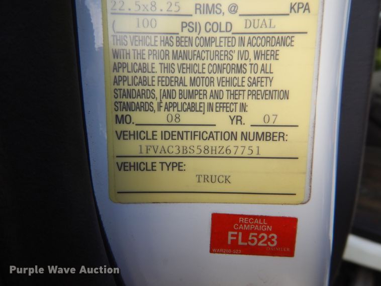 image for item FU9502 2007 Freightliner Business Class M2 dump truck