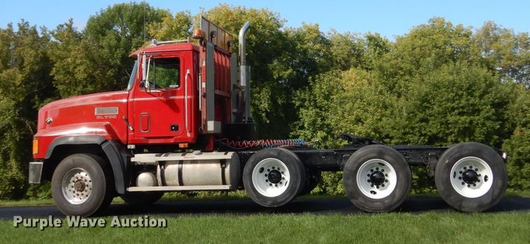 image for item FU9503 1996 Mack CL713 semi truck