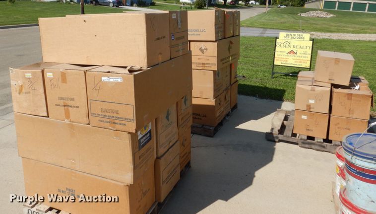 image for item FU9526 (3) pallets concrete stencils