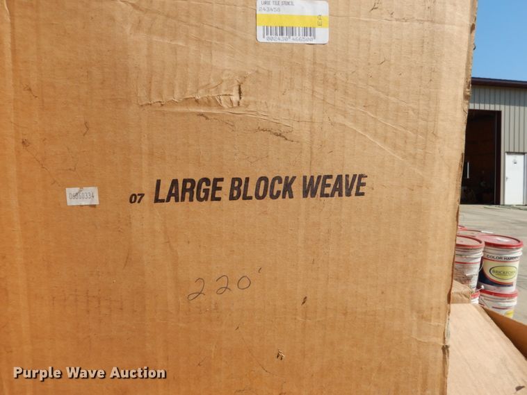 image for item FU9526 (3) pallets concrete stencils