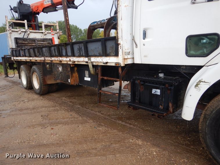 image for item FU9532 2004 Sterling L-Line crane truck