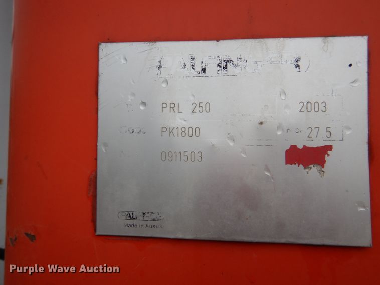 image for item FU9532 2004 Sterling L-Line crane truck