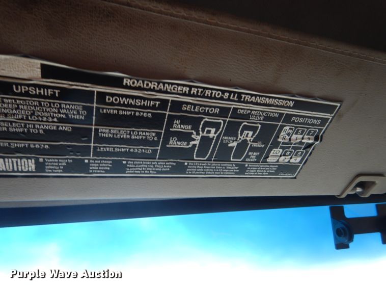 image for item FU9532 2004 Sterling L-Line crane truck