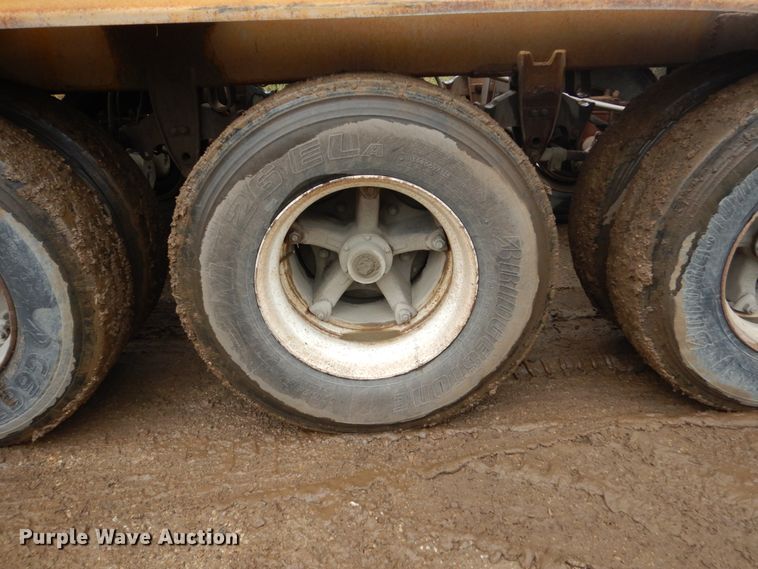 image for item FU9535 1984 Load King bottom dump trailer