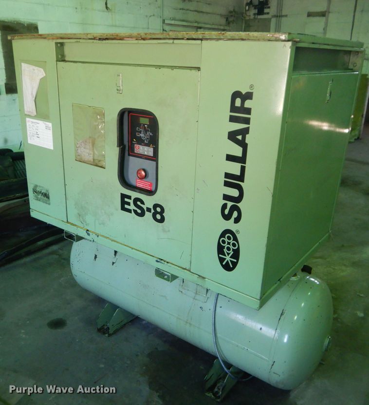 Sullair ES8 air compressor in Kansas City, KS Item GJ9849 sold
