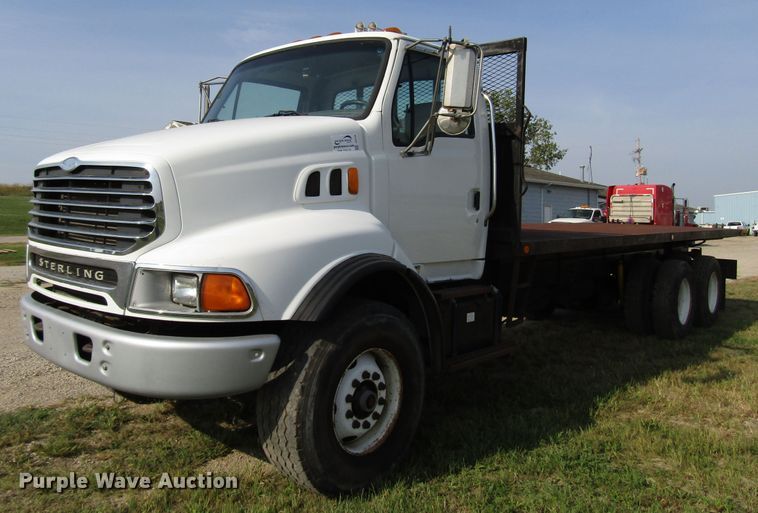 image for item DE2399 2003 Sterling L-Line flatbed truck