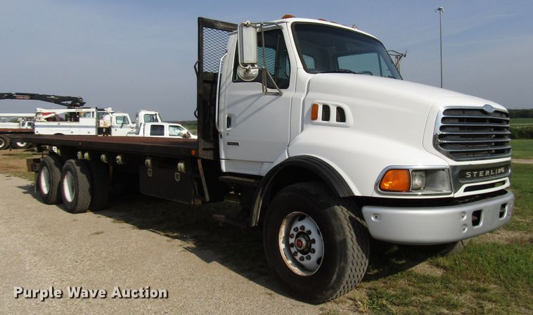 image for item DE2399 2003 Sterling L-Line flatbed truck