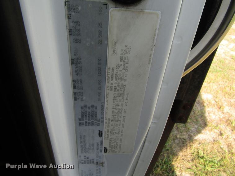 image for item DE2399 2003 Sterling L-Line flatbed truck