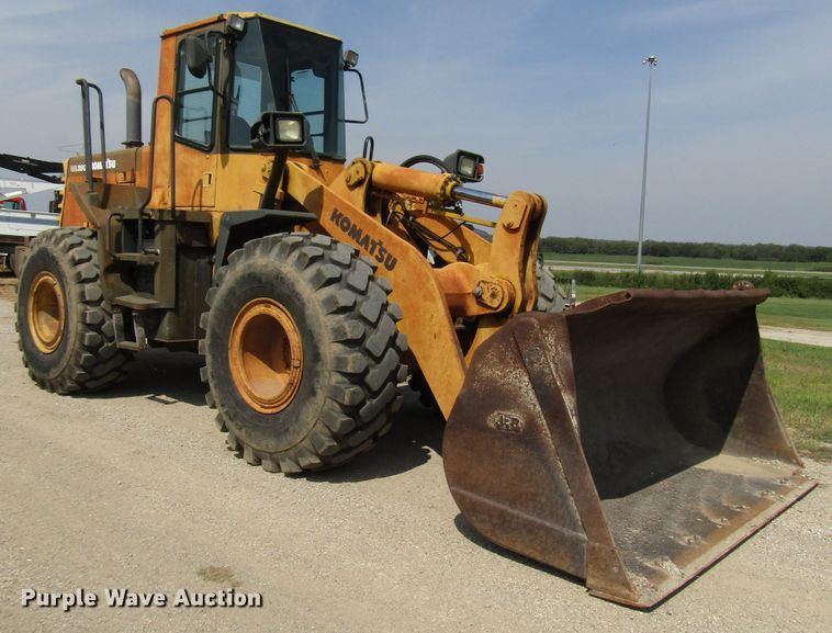 image for item DE2421 2001 Komatsu WA380-3MC wheel loader