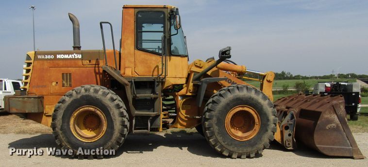 image for item DE2421 2001 Komatsu WA380-3MC wheel loader