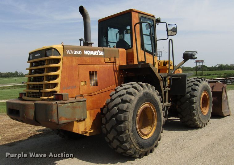 image for item DE2421 2001 Komatsu WA380-3MC wheel loader