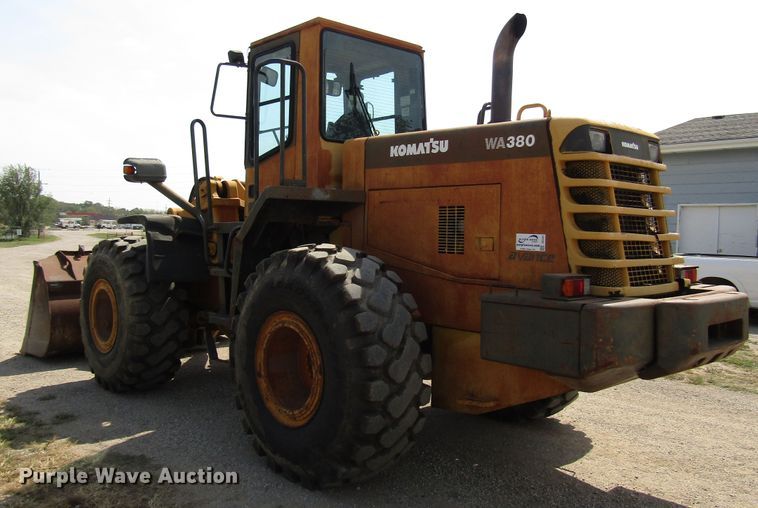 image for item DE2421 2001 Komatsu WA380-3MC wheel loader