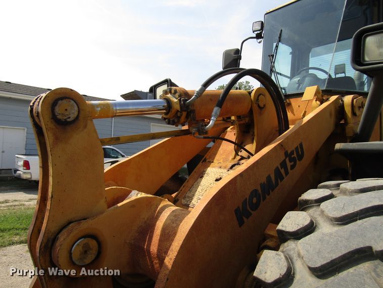 image for item DE2421 2001 Komatsu WA380-3MC wheel loader