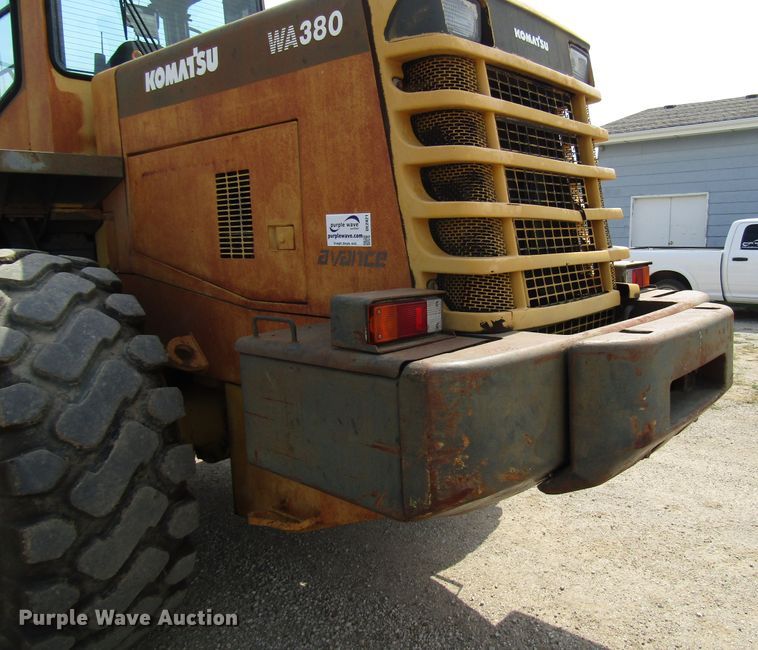 image for item DE2421 2001 Komatsu WA380-3MC wheel loader