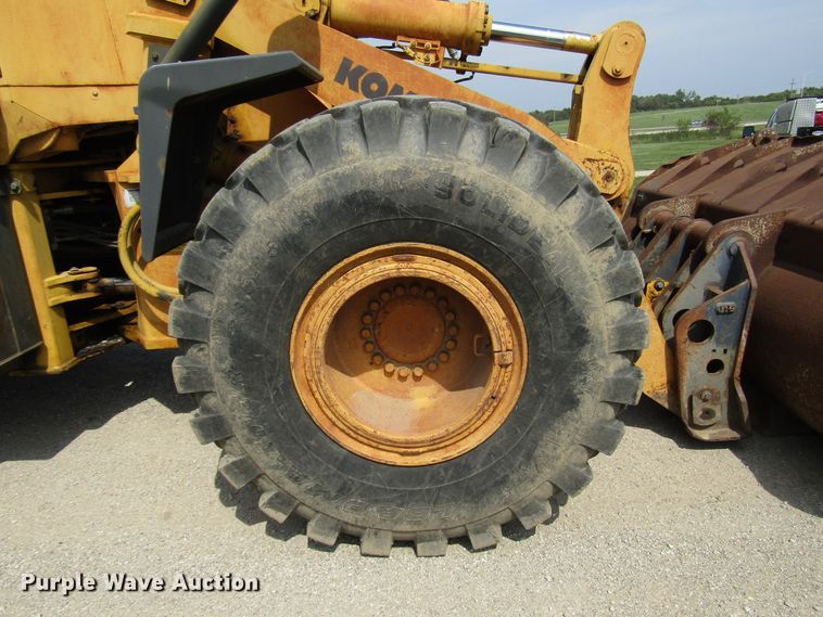 image for item DE2421 2001 Komatsu WA380-3MC wheel loader
