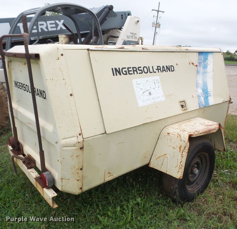 image for item DE2423 Ingersoll Rand P175B-W-D air compressor