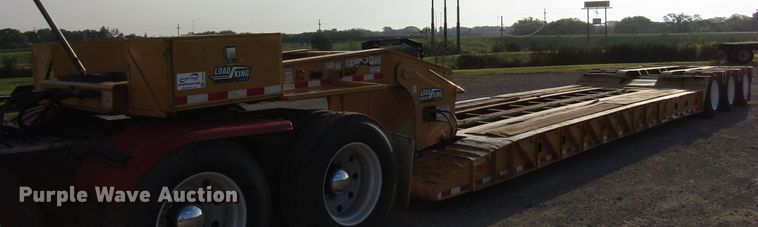 image for item DG8201 2000 Load King HDD503 low boy equipment trailer