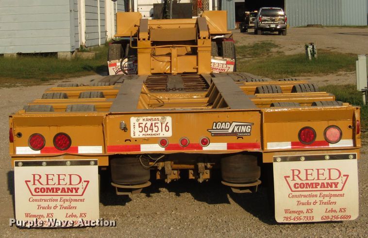 image for item DG8201 2000 Load King HDD503 low boy equipment trailer