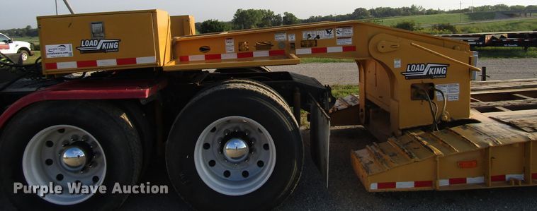 image for item DG8201 2000 Load King HDD503 low boy equipment trailer