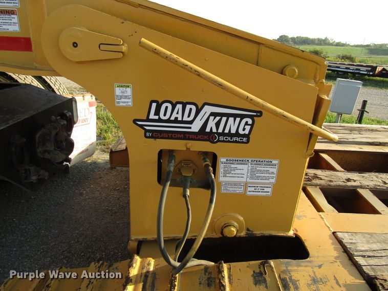 image for item DG8201 2000 Load King HDD503 low boy equipment trailer