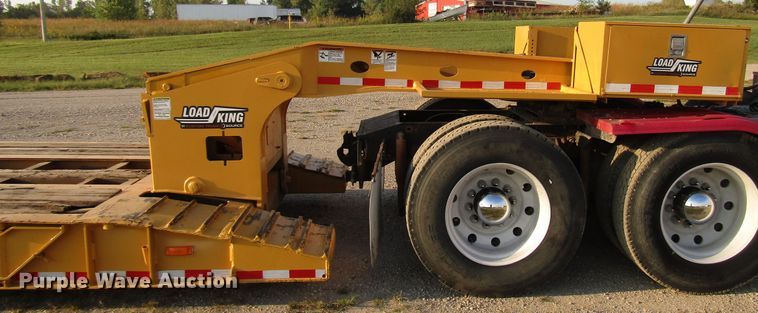 image for item DG8201 2000 Load King HDD503 low boy equipment trailer