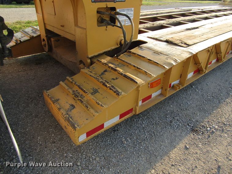 image for item DG8201 2000 Load King HDD503 low boy equipment trailer