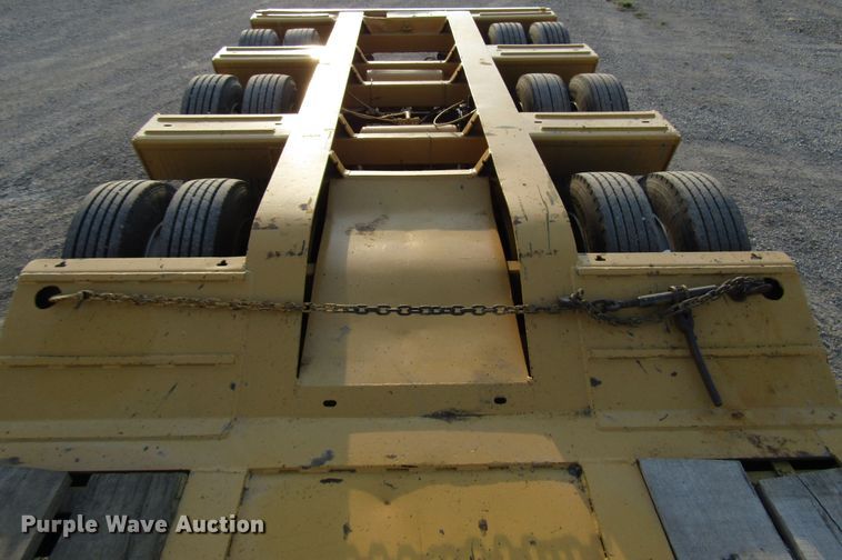 image for item DG8201 2000 Load King HDD503 low boy equipment trailer