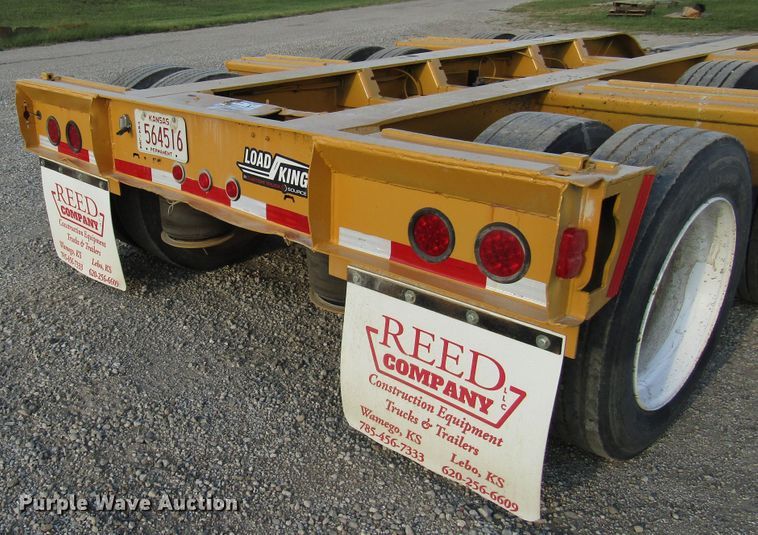 image for item DG8201 2000 Load King HDD503 low boy equipment trailer