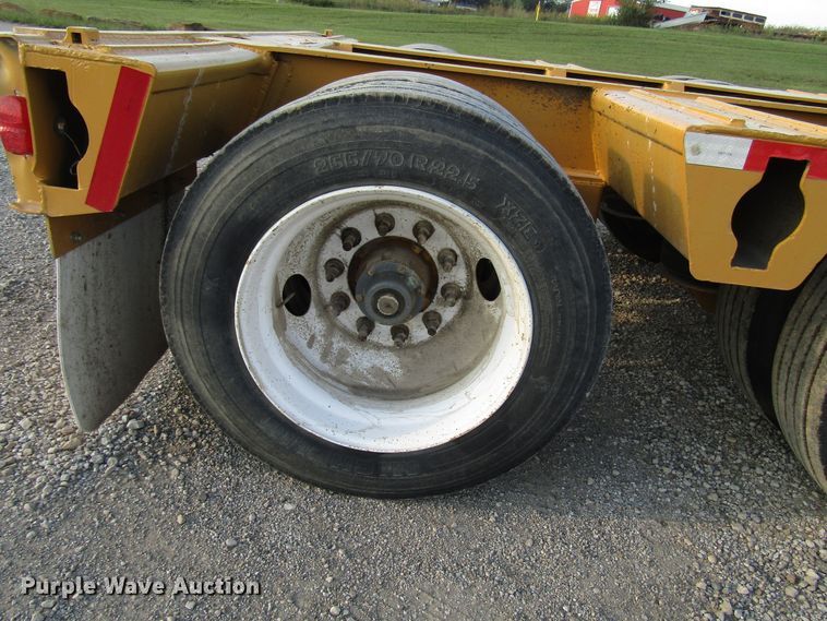 image for item DG8201 2000 Load King HDD503 low boy equipment trailer