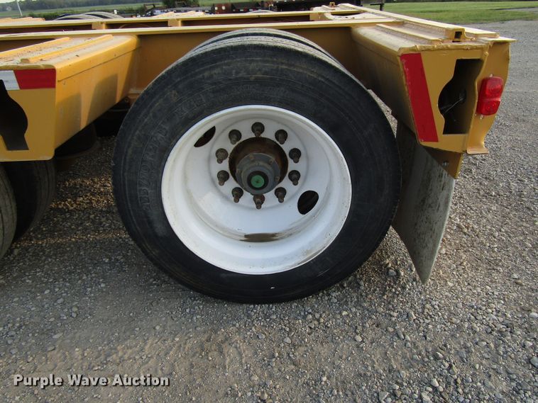 image for item DG8201 2000 Load King HDD503 low boy equipment trailer