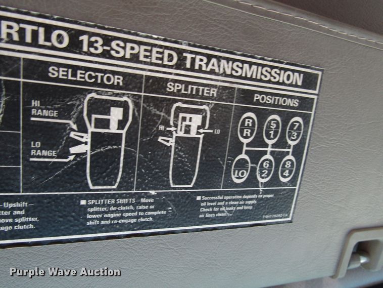 image for item DG8202 1999 Sterling L-Line semi truck