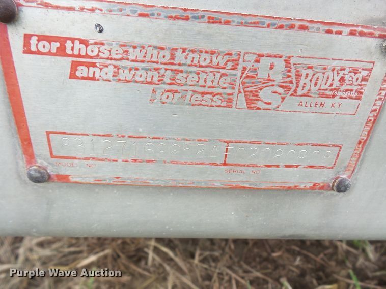 image for item FB9308 RS Body aluminum barrel bed