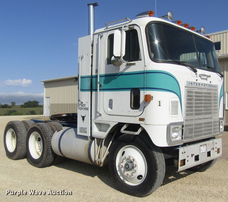 image for item DB4973 1985 International COF9670 Series XL semi truck